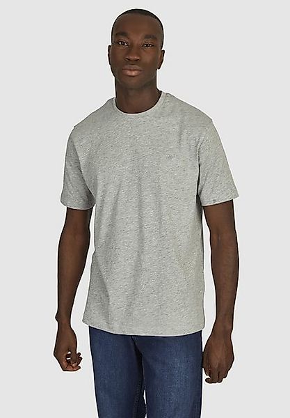 HECHTER PARIS T-Shirt (2-tlg) Cooles Melange-Muster, dezente Logo-Stickerei günstig online kaufen
