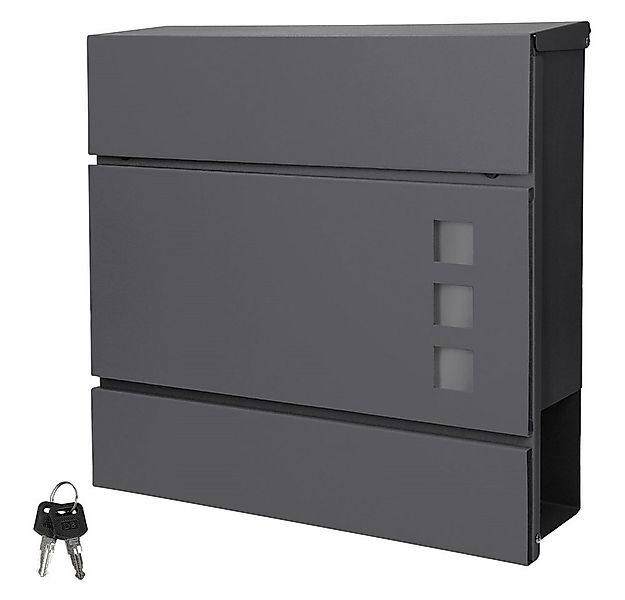 ML-DESIGN Briefkasten Wandbriefkasten Postkasten Design Briefkastenanlage P günstig online kaufen