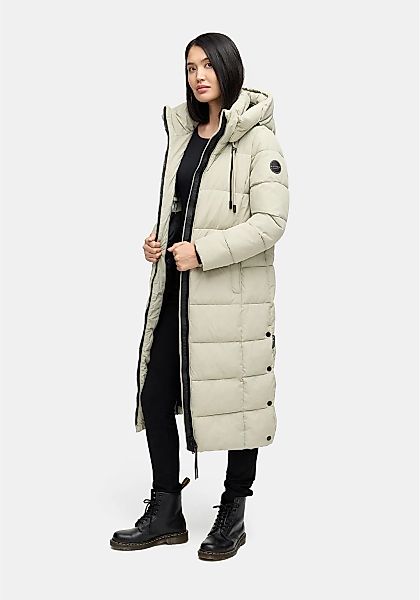 Marikoo Winterjacke "Nadeshikoo XIV" extra langer Winter Mantel gesteppt günstig online kaufen