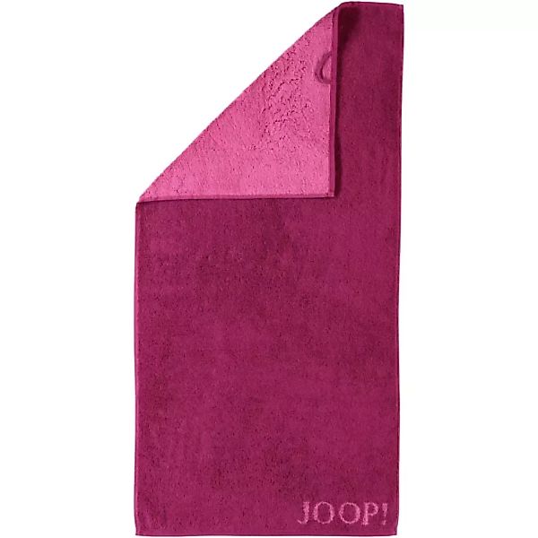 JOOP! Classic - Doubleface 1600 - Farbe: Cassis - 22 - Handtuch 50x100 cm günstig online kaufen