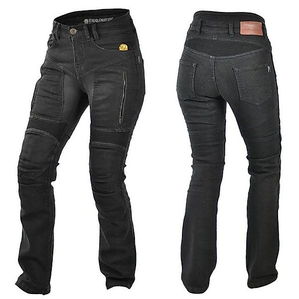 Trilobite Motorradhose Trilobite Parado Motorrad-Jeans Damen Schwarz Lang günstig online kaufen