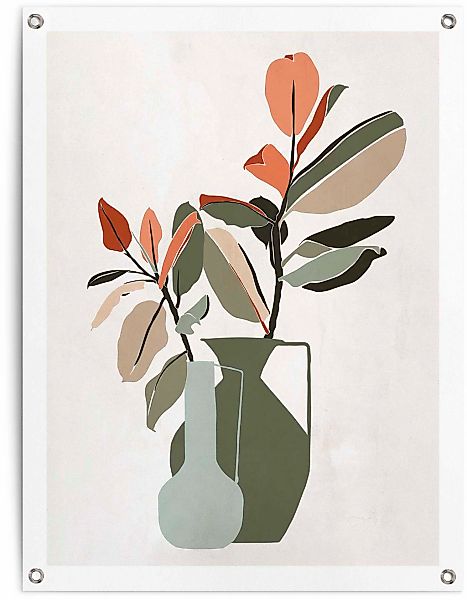 Reinders Poster "Vase mit Blumen" günstig online kaufen