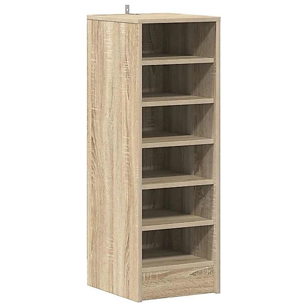 vidaXL Schuhschrank Sonoma-Eiche 31,5x35x90 cm Holzwerkstoff 809002 günstig online kaufen