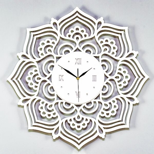 ORNAMENTI Wanduhr Boho Stil, grosse, mandala günstig online kaufen
