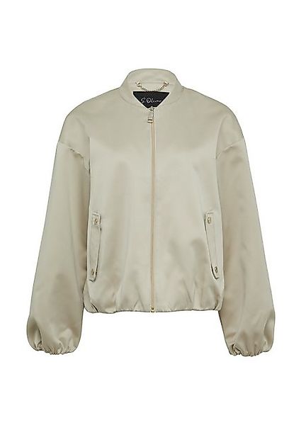 s.Oliver BLACK LABEL Funktionsjacke Satinierter Oversize-Blouson günstig online kaufen