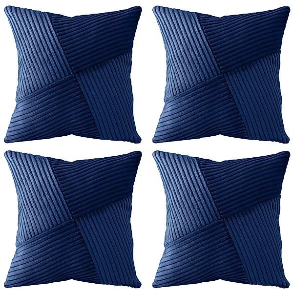Amilian Kissenhüllen - 4er Set Kissenbezug, günstig online kaufen
