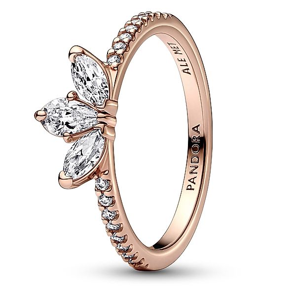Pandora Silberring für Funkelndes Herbarium Roségoldfarben günstig online kaufen
