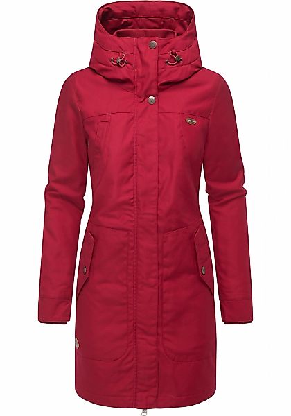 Ragwear Wintermantel "Jannisa" stylischer Damen Winterparka mit Kapuze günstig online kaufen