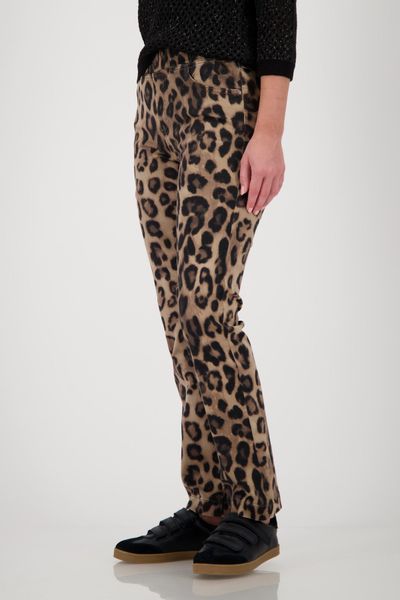 Monari Röhrenhose mit Animalprint günstig online kaufen