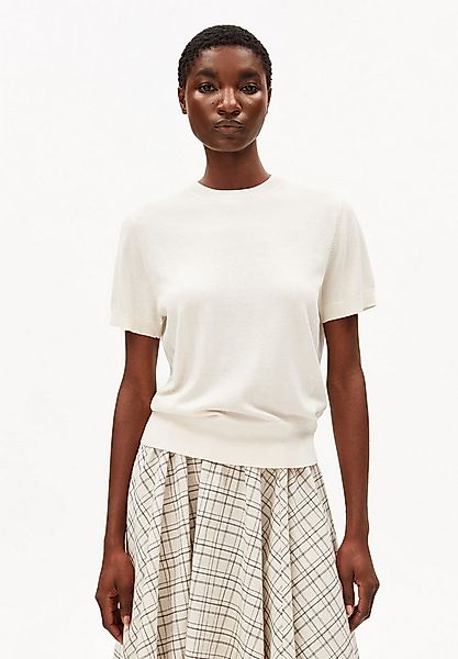 Armedangels T-Shirt FINE KNIT Strickshirt aus TENCEL™ Modal Mix Regular Fit günstig online kaufen