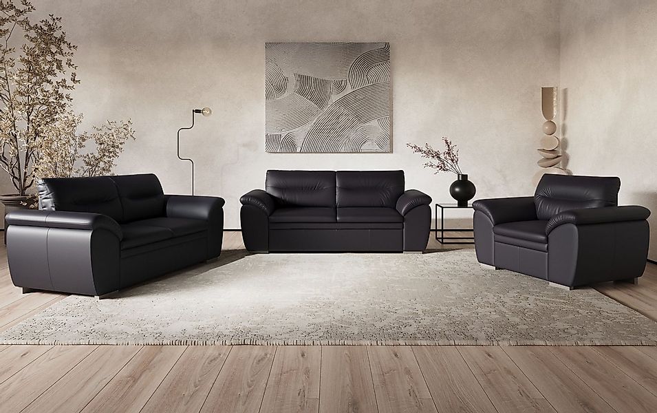 COTTA Polstergarnitur Leandra, Set bestehend aus: 2-Sitzer & 2,5-Sitzer günstig online kaufen