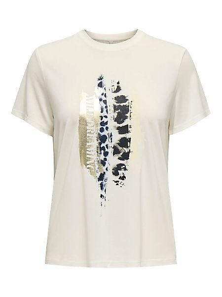 ONLY Kurzarmshirt ONLFREE LIFE MODAL S/S ATELIER TOP JRS Materialmix, Rundh günstig online kaufen