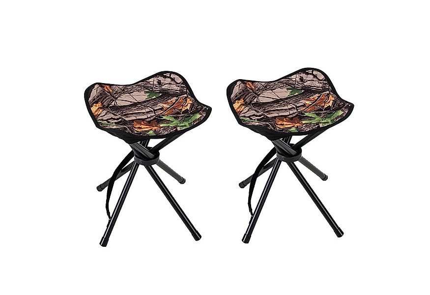 KOMFOTTEU Campinghocker Klapphocker (2er Set), bis 150kg belastbar günstig online kaufen