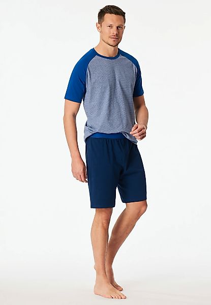 Schiesser Shorty "95/5 Nightwear" 2 mit Rundhalsausschnitt, Kurzarm, in Sin günstig online kaufen