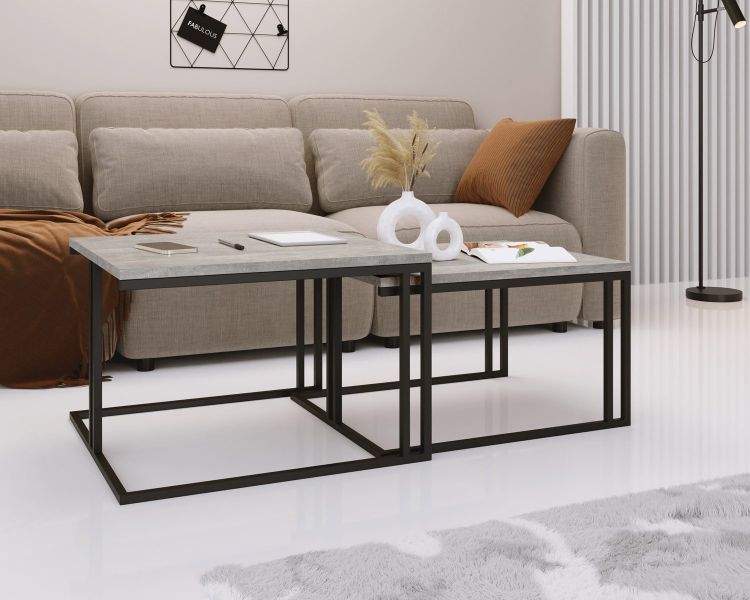 WFL GROUP Couchtisch Cameron, Quadratische 2 günstig online kaufen