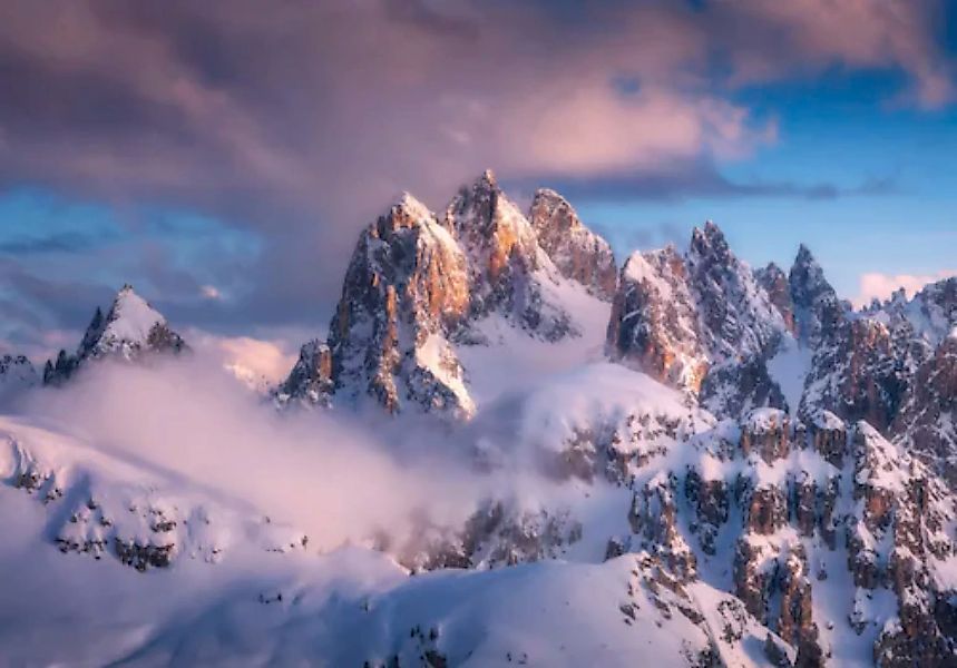 Papermoon Fototapete »Schneeberge« günstig online kaufen