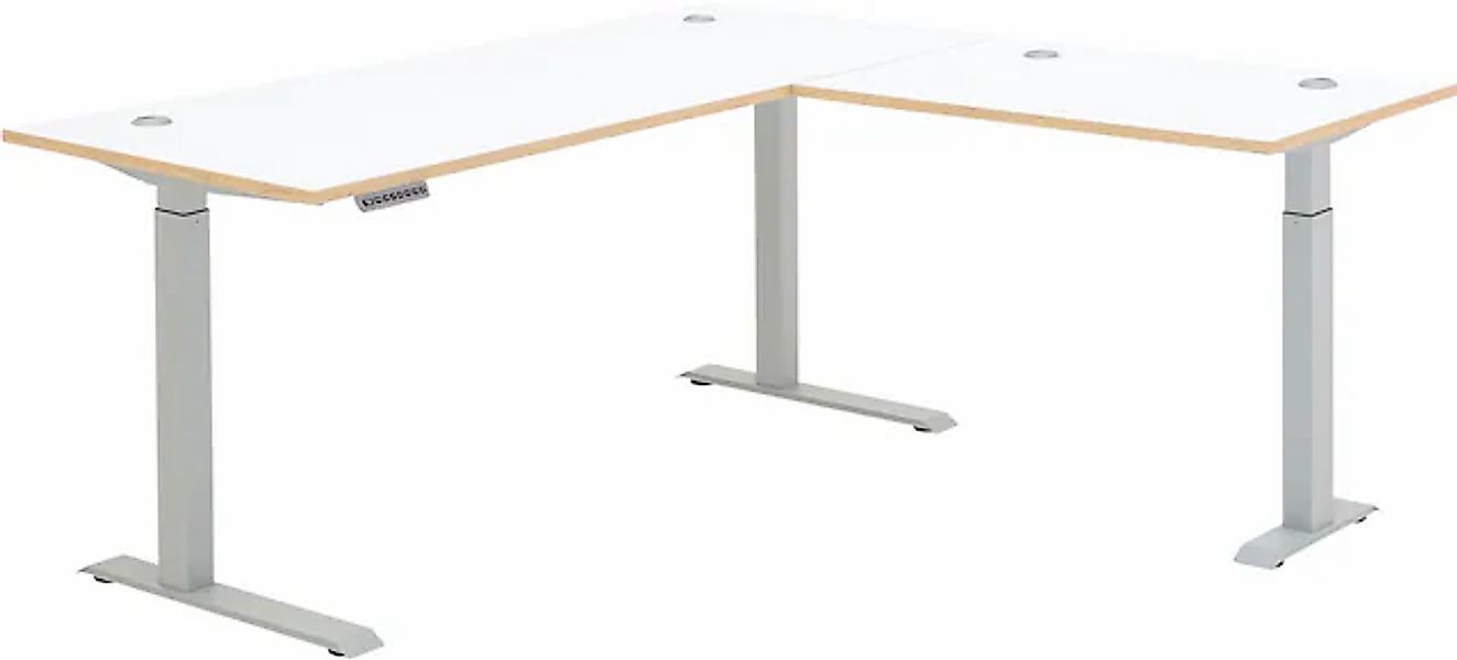 Innostyle Schreibtisch »Memphis Eckschreibtisch, 185x72x177cm (B/H/T)«, (1 günstig online kaufen