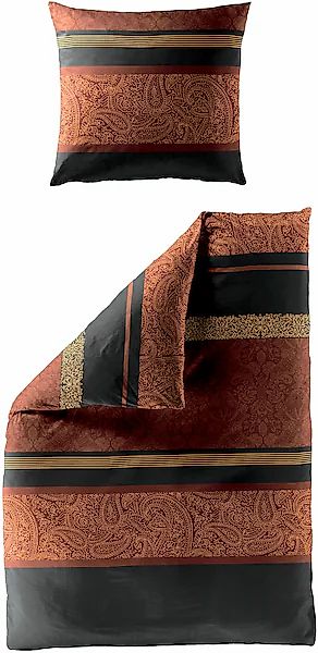BIERBAUM Bettwäsche »4954«, 100 % Baumwolle, pflegeleicht, Paisley Muster günstig online kaufen