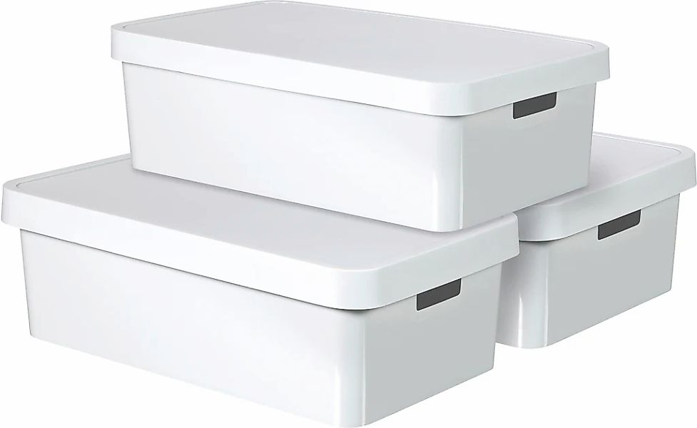 Curver Organizer "INFINITY", (3 St.), Aufbewahrungsbox, stapelbar, je 30 Li günstig online kaufen