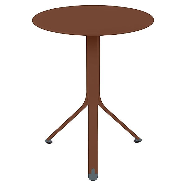 REST’O Klapptisch Outdoor Ockerrot Ø 60 cm günstig online kaufen