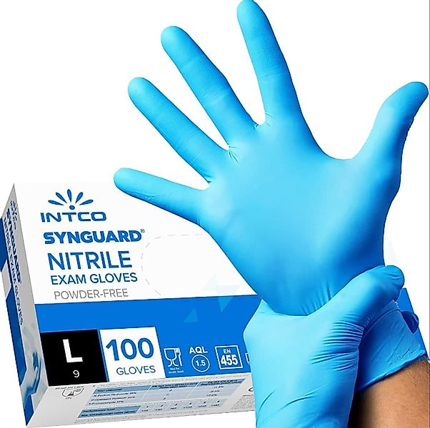 INTCO Nitril-Handschuhe Medical Einmalhandschuhe (Gummihandschuhe, 100-St., günstig online kaufen
