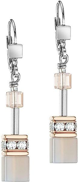 COEUR DE LION Paar Ohrhänger Schmuck Edelstahl GeoCUBE® Iconic Precious Wür günstig online kaufen