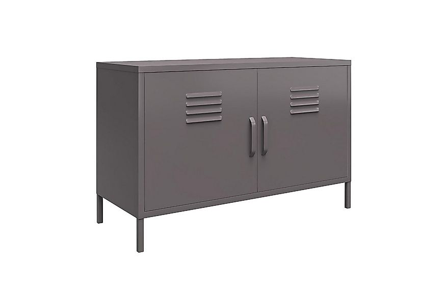 loft24 Sideboard Bradford, Spint Schrank aus Metalll mit 2 Türen günstig online kaufen