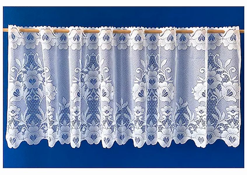 Weckbrodt Scheibengardine »Marburg«, (1 St.), Bistro, Jacquard, strukturier günstig online kaufen