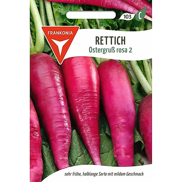 FRANKONIA Rettich Ostergruß Rosa günstig online kaufen