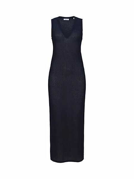 Esprit Minikleid Strukturiertes, ärmelloses Kleid mit V-Ausschnitt günstig online kaufen