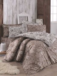 ROLFNERS Bettwäsche, Braun, 135x200cm, 155x220cm, 200x200cm, günstig online kaufen