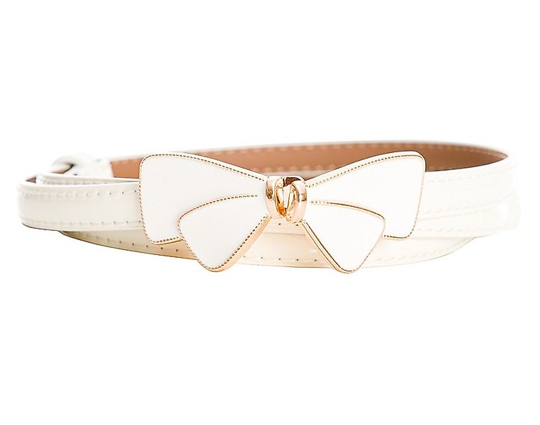 Banned Taillengürtel Vintage Lana Weiß Retro Lack Gürtel günstig online kaufen