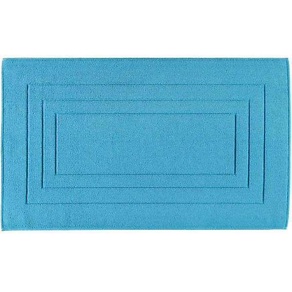 Vossen Badematten Feeling - Farbe: turquoise - 5570 - 60x100 cm günstig online kaufen