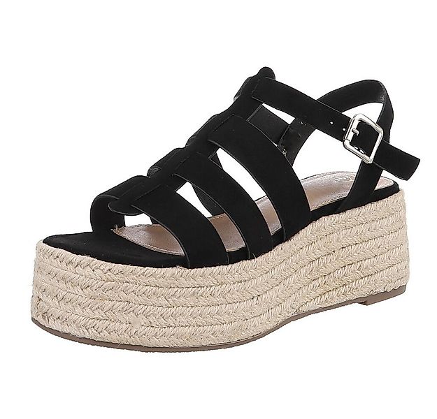 Ital-Design Moderne Plateau-Sandaletten für Damen – ideales Sommer-Design P günstig online kaufen