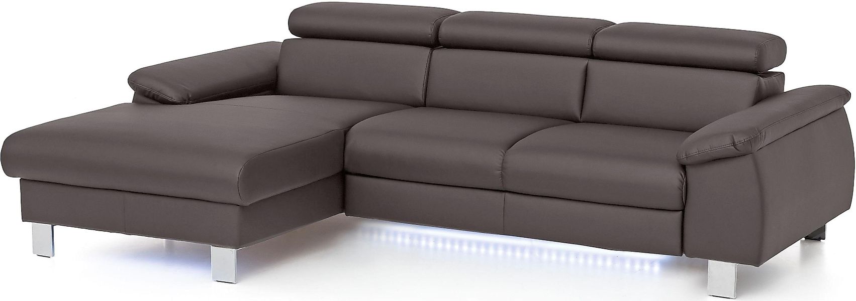 COTTA Polstergarnitur "Komaris L-Form, B: 242 bzw. 100 cm (Set: Ecksofa & H günstig online kaufen