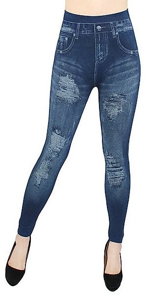 dy_mode Thermoleggings Thermo Leggings Damen Jeggings Gefüttert Thermoleggi günstig online kaufen