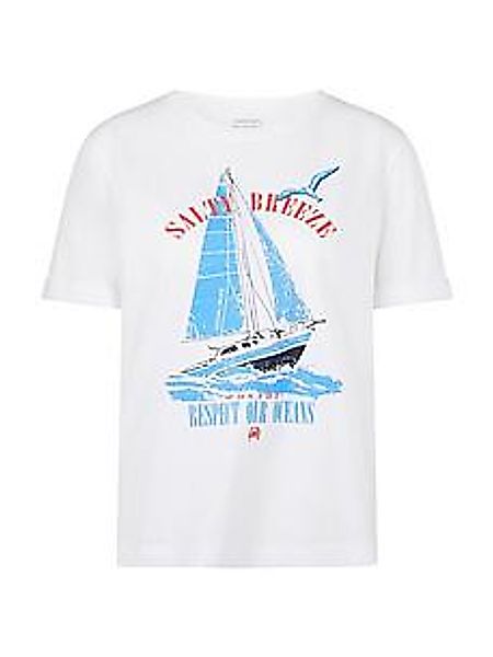 Rundhals-Shirt Marc Cain weiss günstig online kaufen