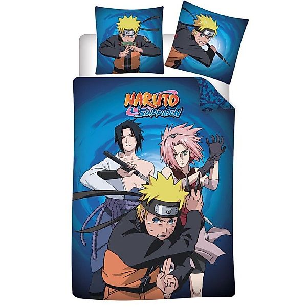 Naruto Kinderbettwäsche Bettwäsche-Set 140x200 cm – günstig online kaufen
