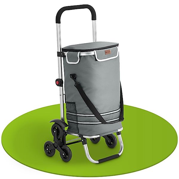 Juskys Einkaufstrolley 3in1, 56 l, mit günstig online kaufen