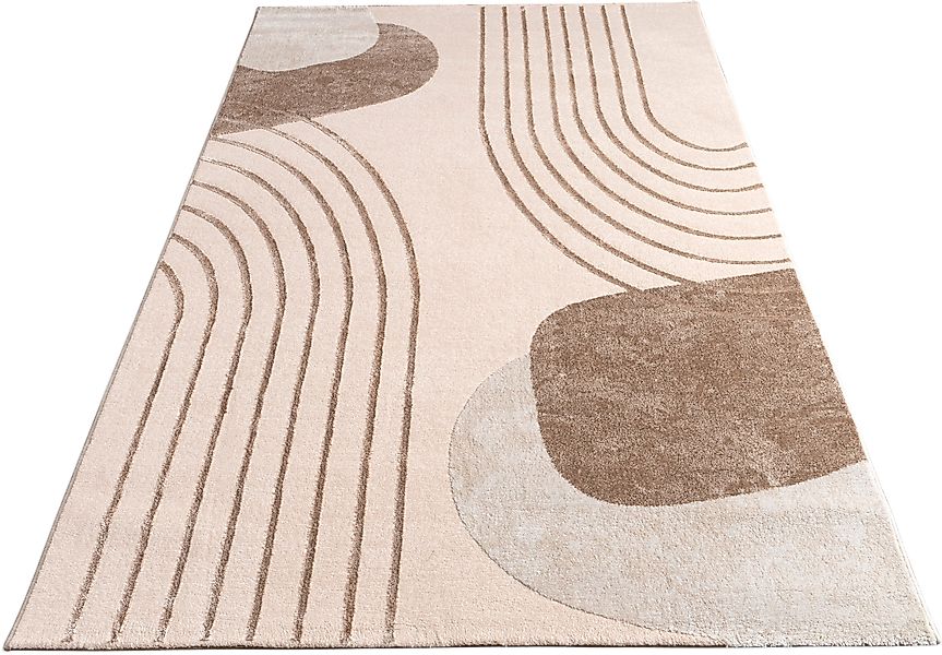 Paco Home Teppich »Tuana 216«, rechteckig, 15 mm Höhe, Kurzflor, modernes D günstig online kaufen