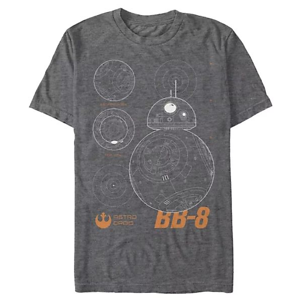 Star Wars - The Force Awakens - BB-8 BeeBee - Männer T-Shirt günstig online kaufen