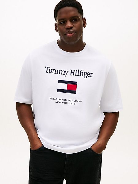 Tommy Hilfiger Big & Tall T-Shirt BT-TOMMY EMBRO FLAG Große Größen günstig online kaufen