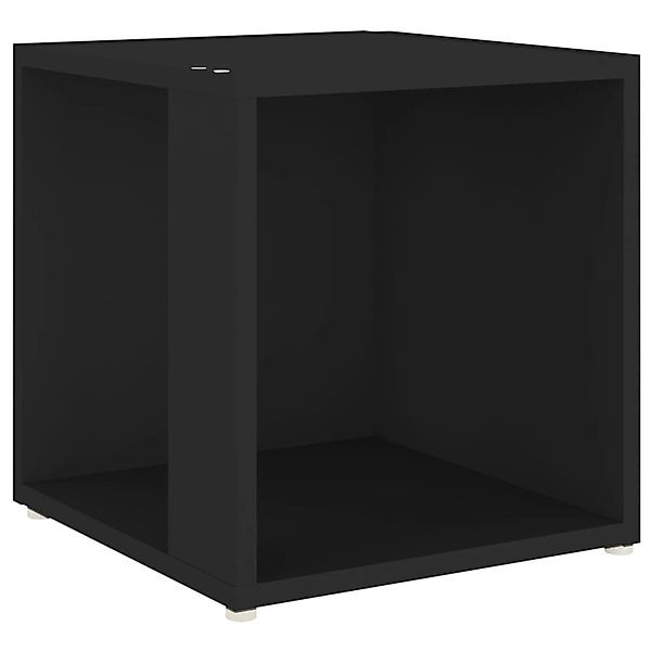 furnicato Beistelltisch Schwarz 33x33x34,5 cm Holzwerkstoff günstig online kaufen