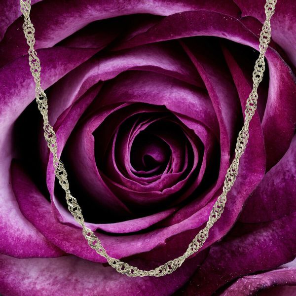 HOPLO Silberkette Silberkette Singapurkette Breite 1,4 günstig online kaufen