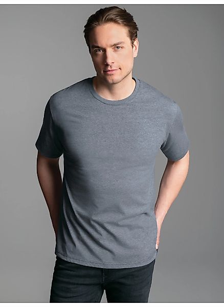 Trigema T-Shirt "TRIGEMA T-Shirt DELUXE Baumwolle", 1 Stk. günstig online kaufen