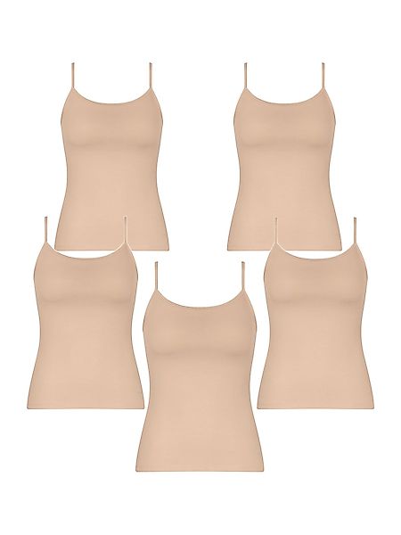 sloggi Spaghettitop Pure Comfort (5-tlg) Frauen günstig online kaufen