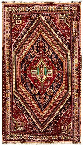 morgenland Wollteppich »Shiraz Medaillon 260 x 165 cm«, rechteckig günstig online kaufen