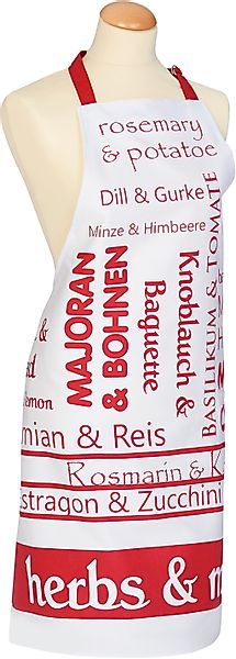 stuco Kochschürze "Herbs&More" 1 Stk. tlg. günstig online kaufen