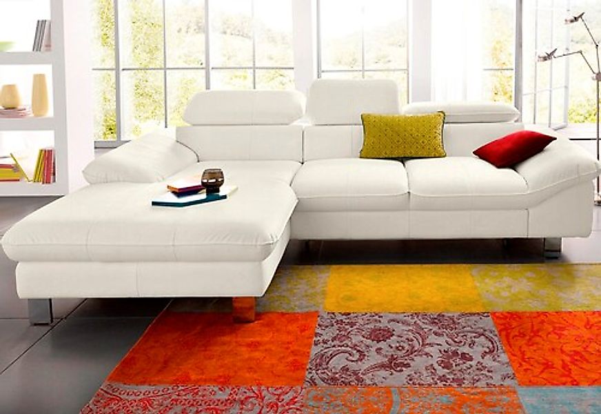 COTTA Ecksofa »Driver L-Form« mit Kopfteilverstellung, wahlweise mit Bettfu günstig online kaufen