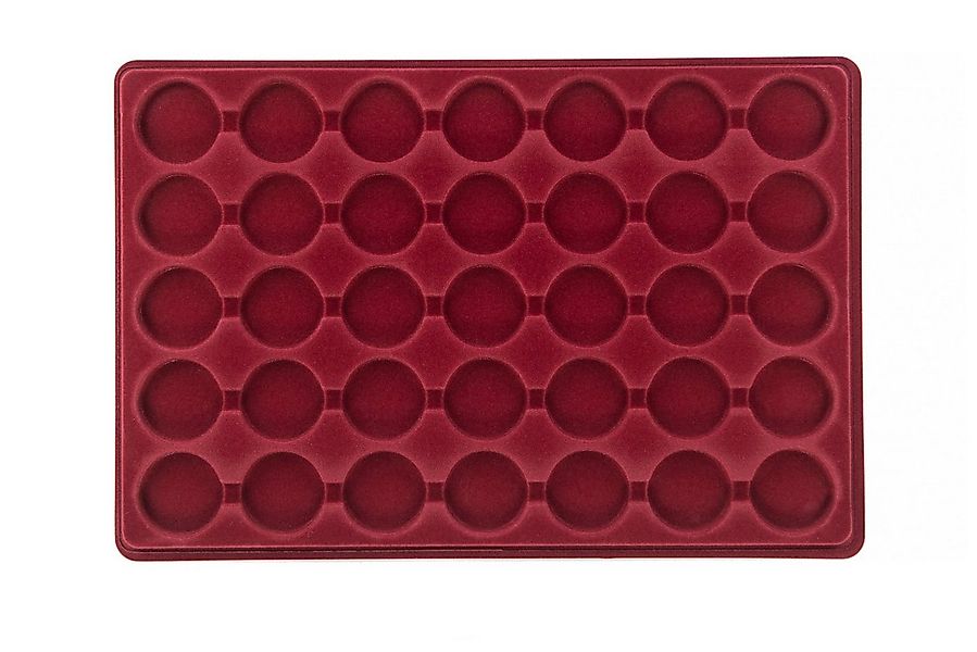 MC.Sammler Aufbewahrungsbox MC.Sammler Münztableau mit Schutzdeckel, Münzko günstig online kaufen